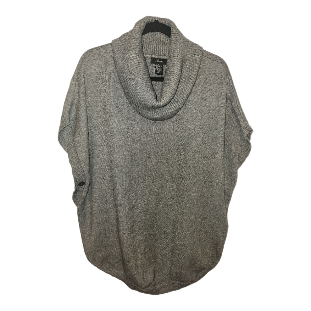 Gray Cowl Neck Sweater SKU C18